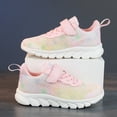 thumbnail image 2 of Otqutp Sneakers for Girls Lace Up Non-Slip Athletic Running Shoes Adjustable Strap Lightweight Breathable Tennis Shoes, 2 of 7