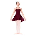 thumbnail image 4 of Girls Barre Stretch Waist Ballet Skirt, Pastel Blue, 4 of 4
