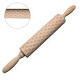 thumbnail image 1 of Rolling Pin Creative Wooden Reusable Non Stick Dough Roller Baking Roller, 1 of 7