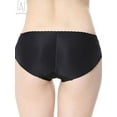 thumbnail image 4 of Gustave Women Padded Butt Lifter Panty Body Shaper Fake Hip Shapwear Underwear Briefs Enhancer Boyshorts Panties "Black, L", 4 of 8