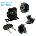 thumbnail image 4 of Showcase Lock Display Cabinet Sliding Glass Door Lock With Keys For 5-8mm Glass Wine Cabinet Lock Security Furniture Hardware, 4 of 9