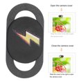 thumbnail image 3 of HEANUJJ 3Pcs Laptop Webcam Covers Black Protective Privacy Stickers Easy Install Camera Protector, 3 of 6