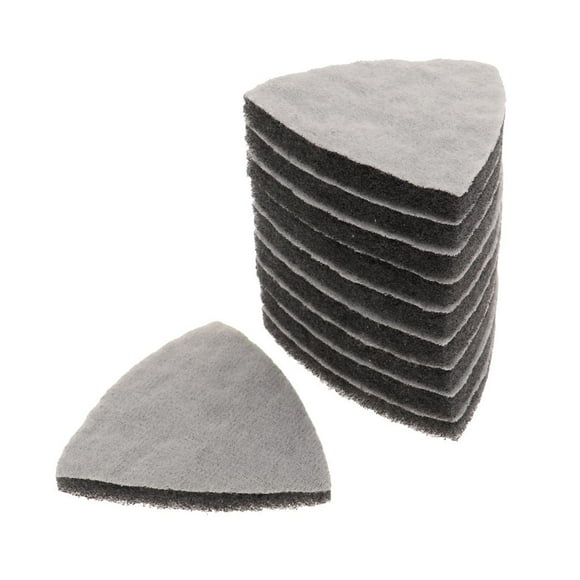 Almohadilla de fregado triangular Zulema estropajo de nailon resistente industrial 800 fino