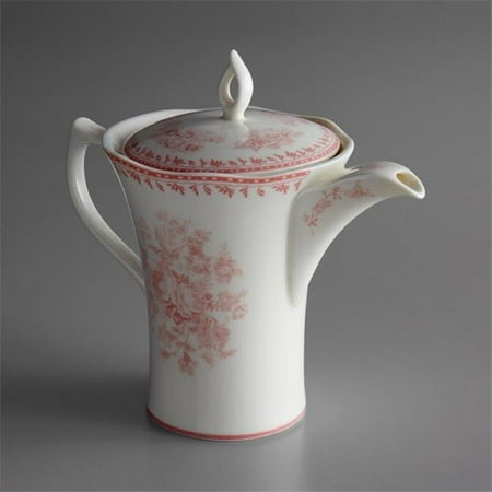

Oneida L6703052860 12 oz Pink Porcelain Pink Tea Pots with Lid