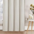 thumbnail image 4 of Neil Blackout Energy Saving Window Curtain Grommet Panels 52 in. W x 90 in. L, Set of 2 Panels - Ivory, 4 of 5