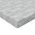 thumbnail image 4 of Ambesonne Geometric Fitted Sheet, Realistic Brick Look Art, Full Size, Pale Grey, 4 of 5