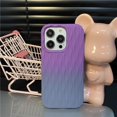 thumbnail image 5 of Cute Water Ripple for iPhone 14 Pro Max Case,Wave Shape Camera Lens Protection Shockproof Soft Silicone Gradient Phone Cases for 14 Pro Max 6.7"(Purple Gray), 5 of 11