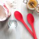 thumbnail image 5 of Juego de cucharas de cocina antiadherentes de silicona de 2 piezas, sin BPA, juego de cucharas de cocina resistentes al calor para agitar, recoger y mezclar, 5 of 7