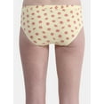 thumbnail image 3 of (3 pack) No Boundaries Cotton Hipster Panty, Women’s and Women’s Plus, Sizes XS-XXXL, 3 of 4