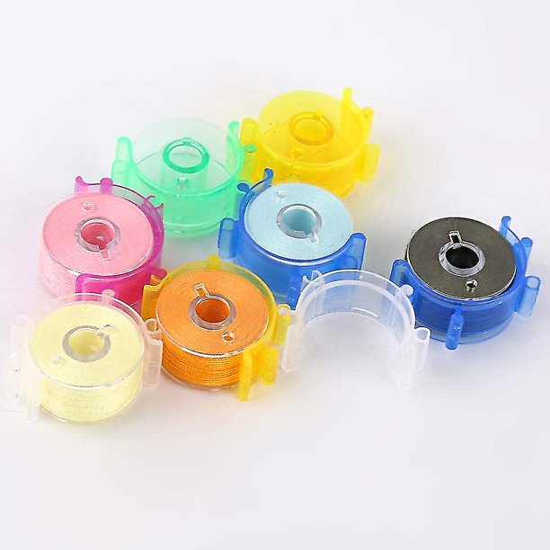 40 unids/pack de bobina de costura, Clips pequeños, herramienta de costura, accesorio, Clips de hilo de Color, herramienta de soporte