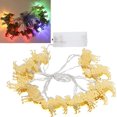 thumbnail image 1 of YISITIAN Festival String Lights, Camel Shaped LED with 10 Small Lights, Unique Iron Decorative Lighting for Graduation Ceremonies(Colorful Light) CJ919-58063, 1 of 8