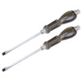 thumbnail image 1 of uxcell 7mm Slotted Impact Screwdriver, 6-Inch Keystone Demolition Driver Magnetic, 2 Pack, 1 of 6