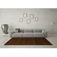 thumbnail image 3 of Ahgly Company Indoor Square Abstract Orange Modern Area Rugs, 5' Square, 3 of 4