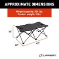 thumbnail image 3 of Lippert Campfire Ottoman - Dark Grey | Model 2021123295, 3 of 9