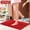 As shows E, variant on Bright Red Chenille Living Room Bathroom Absorbent Floor Mat (50×80Cm) D - Cushion, Polyester One Size