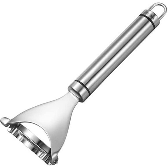 Zeerkeer Corn Peeler, Premium Stainless Steel Corn Thresher Stripper Kernel Cutter with Ergonomic Handle, Kitchen Gadget