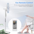thumbnail image 4 of fankhu RM-F900MK Universal Fan Remote Control for KDK PANASONIC ELMARK INVIERNO DEKA, 4 of 9