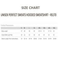 thumbnail image 5 of Hanes Men's Perfect Sweats Hooded Sweatshirt 80/20 Ring-Spun Cotton/Polyester Pullover Cozy Soft Winter Hoodie (Athletic-Red, M), 5 of 7