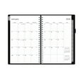 2024 Weekly Monthly Refillable Planner, 5x8, by Blue Sky, Black