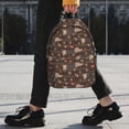 thumbnail image 2 of Easygdp Dachshund Dog Puppy Mochila Ligera de 15 Pulgadas para Estudiantes, Mochila Cómoda para la Escuela y Viajes, Correas Ajustables, 2 of 6