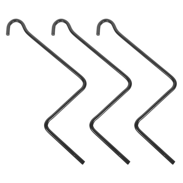 3 Pcs Jack Rocker Hand Jack Tool Jack Crank Handle Replacement Jack Handle Tire Lifting Handle Jack Accessories Crank Hook Tire Lifting Tools Trailer Jack Crank Handle Jack Lift Tools