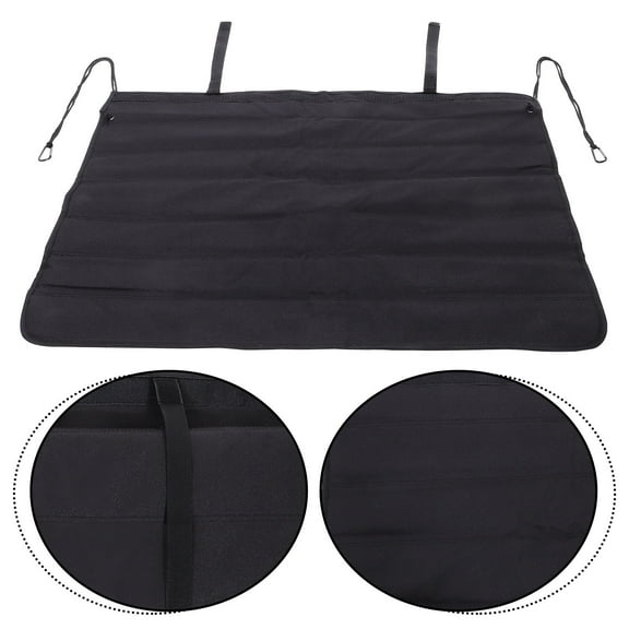 MERRYHAPY Black EPE Foldable Bumper Guard for SUV - Car Protector, 1 Piece, Easy Installation