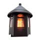 thumbnail image 2 of Lampara Farol Arcos Negro Grande De Pared ., 2 of 5