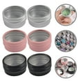 thumbnail image 6 of Tersarium 6pcs Small Beads Storage Containers Nail Charms Storage Boxes for Small Items, 6 of 10