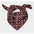 thumbnail image 3 of Bimba Black Multicolor Dot Mandala Printed Pure Silk Scarf Neck Wrap Summer Hair Bandanas For Women 40 x 80 Inches, 3 of 6
