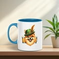 thumbnail image 4 of Best Pomeranian Dad Proud Beer Lover Happy Oktoberfest 11oz Accent Two-tone Mug Pom Dog Lover Gifts Coffee Tea Cup - 02016, 4 of 5