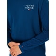 thumbnail image 4 of Tommy Hilfiger Lounge Longsleeved Logo T-Shirt, Blue, 4 of 5