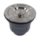 thumbnail image 2 of Kitchen sink strainer, drain pipe, single sink drain assembly, kitchen drain fittings, household appliances, 2 of 4