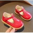 thumbnail image 3 of Girl's T-Strap School Uniform Dress Shoe Mary Jane Princess Flat, 3 of 6