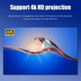 thumbnail image 1 of Pantalla de Proyector Portátil Likrtyny Metal 4K HD 60 72 84 92 100 120 130 pulgadas, 1 of 8