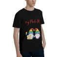 thumbnail image 2 of Bingfone Lgbt Gnome Men'S Loose Fit Short-Sleeve Pocket T-Shirt, 2 of 7