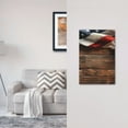 thumbnail image 5 of Rocae Rustic American Flag Wood for Decorator Light Switch or Receptacle Outlet Wall Plate,Polycarbonate Thermoplastic-Style V, 5 of 6