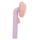 thumbnail image 4 of Pet Pumpkin Brush Shedding Grooming Self Cleaning Trimming Cat Pumpkin Brush for Home Indoor Purple, 4 of 5
