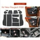 thumbnail image 3 of Riwesomey 12 piezas de PVC para reposabrazos de coche, alfombrilla con ranura para puerta, posavasos antideslizante, alfombrilla con ranura para puerta, Automoción decorativa y accesorios, 3 of 6