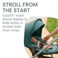 thumbnail image 7 of Britax Willow Grove SC Baby Travel System, Infant Car Seat and Stroller Combo with Base, Pindot Jade, 7 of 7