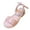 Pink, variant on Toddler Girls Sandals Open Toe Princess Flats Soft Sole Ruffle Summer Flower Dress Shoes 2-12Y