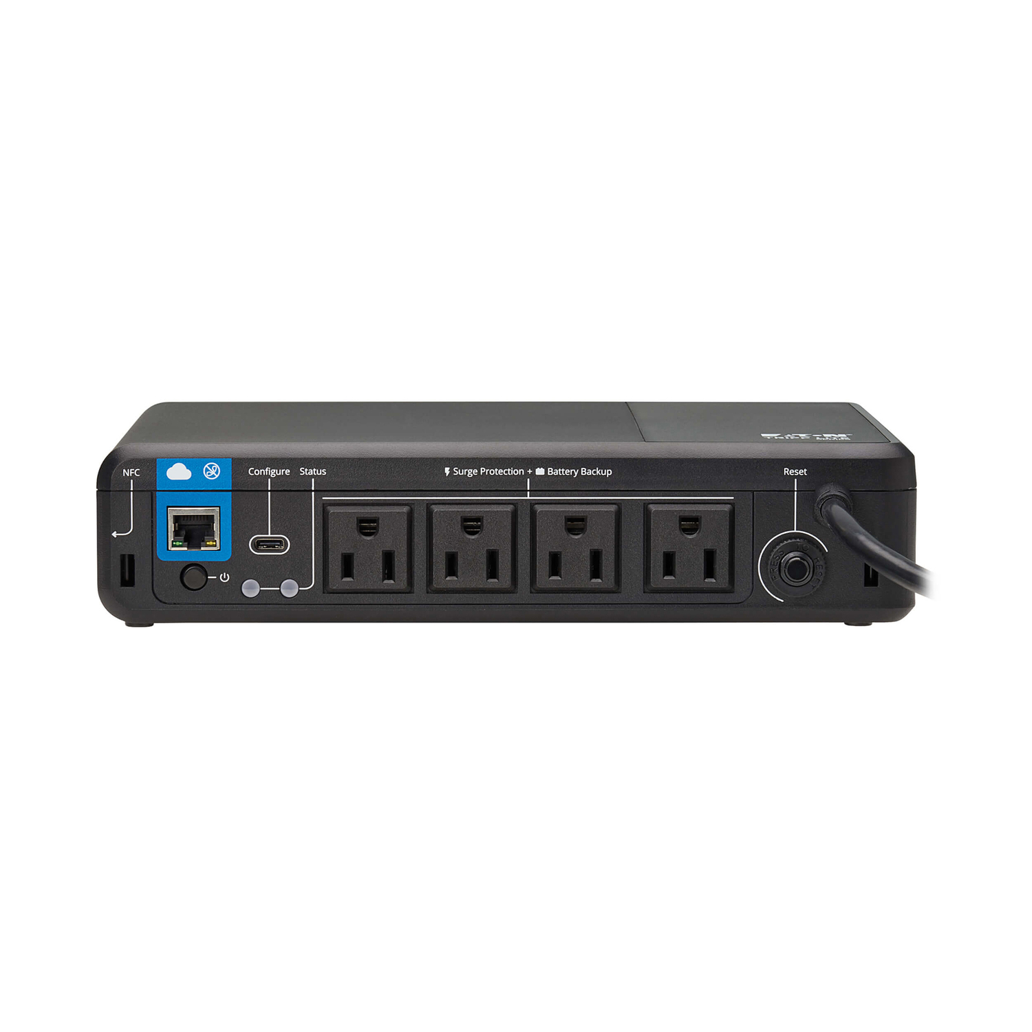 Tripp Lite by Eaton 300-Watt Standby Cloud-Connected Desktop UPS with Remote Monitoring, 4 Outlets, 5-Ft. Cord, BC600RNC