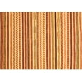 thumbnail image 1 of Ahgly Company Indoor Rectangle Abstract Orange Modern Area Rugs, 8' x 10', 1 of 4
