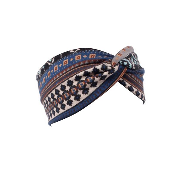Minnieouse Diadema con nudo torcido, multicolor, estilo Vintage, de cara cruzado, accesorios para peinados a la moda, banda para la cabeza para mujer Accesorio para el cabello Armada Minnieouse AP010606-01B