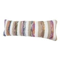 thumbnail image 3 of LR Home Nomad 14" x 36" Rainbow Striped Cotton Blend Adult Decorative Throw Pillow, 3 of 9