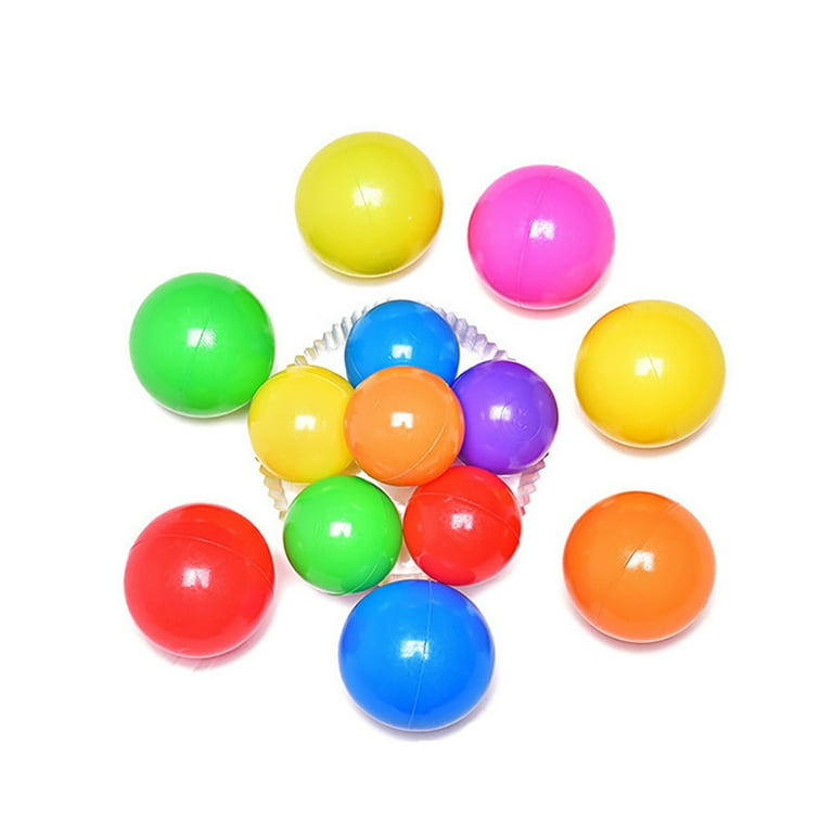 Plastic balls with cheap holes in them