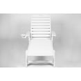 thumbnail image 4 of White HDPE Chair - 5-Level Adjustment - Beach Use - Find Your Perfect Angle, 4 of 7