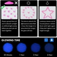 thumbnail image 5 of 300pcs Diamond Shaped Luminous Stone Glow in The Dark Rocks Luminous Pebbles for Fish Tank Aquarium Bonsai Yard Decor, 5 of 5