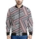 thumbnail image 2 of Chaqueta con cremallera maorí en blanco y negro para hombres y niños, sudadera de gran tamaño con estampado 3D, chaquetas bomber de manga larga para primavera y otoño, 2 of 4