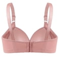 thumbnail image 6 of Front Button Wireless Bra for Women Full Bust Support No Underwire Comfort Fit Adjustable Shoulder Straps Daily Wear Lingerie, 6 of 8