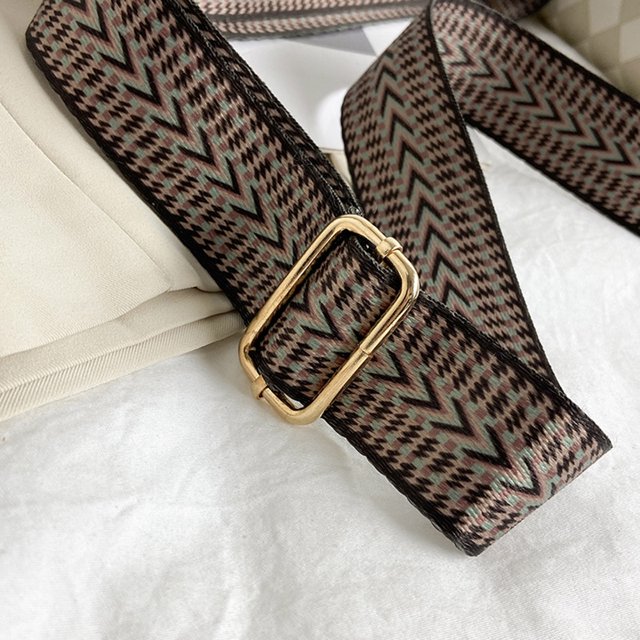 Bolsa De Pecho Rhombic Lattice Chest Bag Casual Chain Lady Crossbody Bag para viajes (Beige) Tmvgtek Para Estrenar